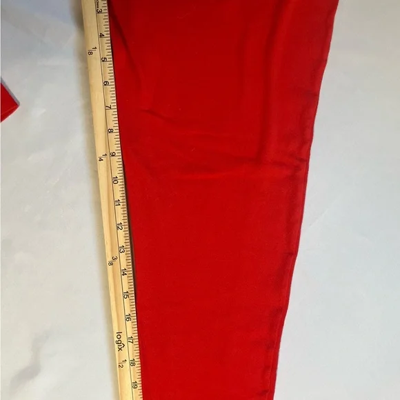 Women’s Christmas Nightwear Themed Pajamas in Red/White Sz LG - Picture 7 of 9